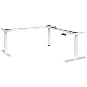 KNIGHT VELOCITY 3 COLUMN ELECTRIC WORKSTATION FRAME ONLY  WHITE