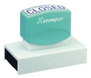 XSTAMPER N27 CUSTOM MADE STAMP W100 X L40MM BLACK