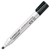 STAEDTLER 351 LUMOCOLOR WHITEBOARD MARKER CHISEL BLACK