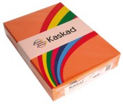 KASKAD COLOURED PAPER A4 80GSM FANTAIL ORANGE PACK 500 SHEETS