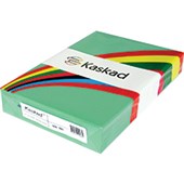 KASKAD COLOURED PAPER A4 225GSM WARBLER GREEN PACK 100