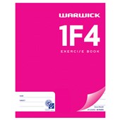 WARWICK 1F4 EXERCISE BOOK 12MM RULED 24 LEAF