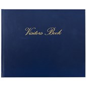 COLLINS VB625 VISITORS BOOK W230 X L188MM 64 LEAF ASSORTED