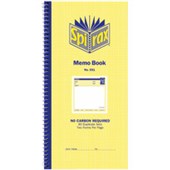 SPIRAX 551 MEMO BOOK CARBONLESS 80 PAGE 279 X 144MM