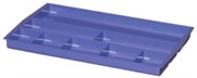 ITALPLAST DRAWER TIDY 8 COMPARTMENT GRAPE