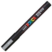 POSCA PC3M PAINT MARKER BULLET FINE 13MM SILVER