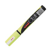 UNI PWE5M CHALK MARKER BULLET 18MM YELLOW